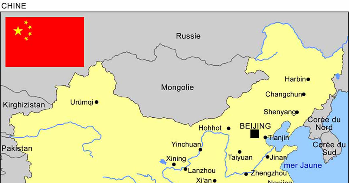 Carte Chine & Plan