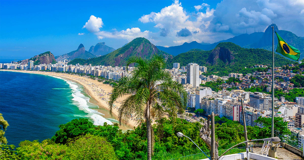*Brésil* Vols vers Rio de Janeiro pour ~690€ (40% de réduction)
