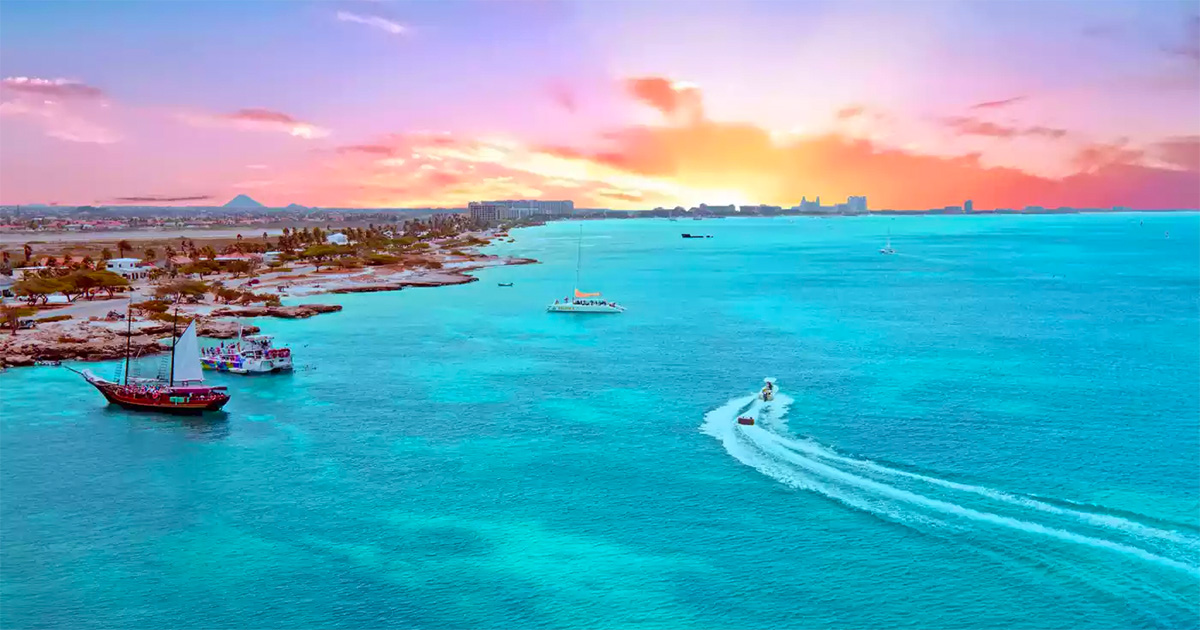 *Caraïbes* Vols vers Aruba pour ~420$ (47% de rabais)