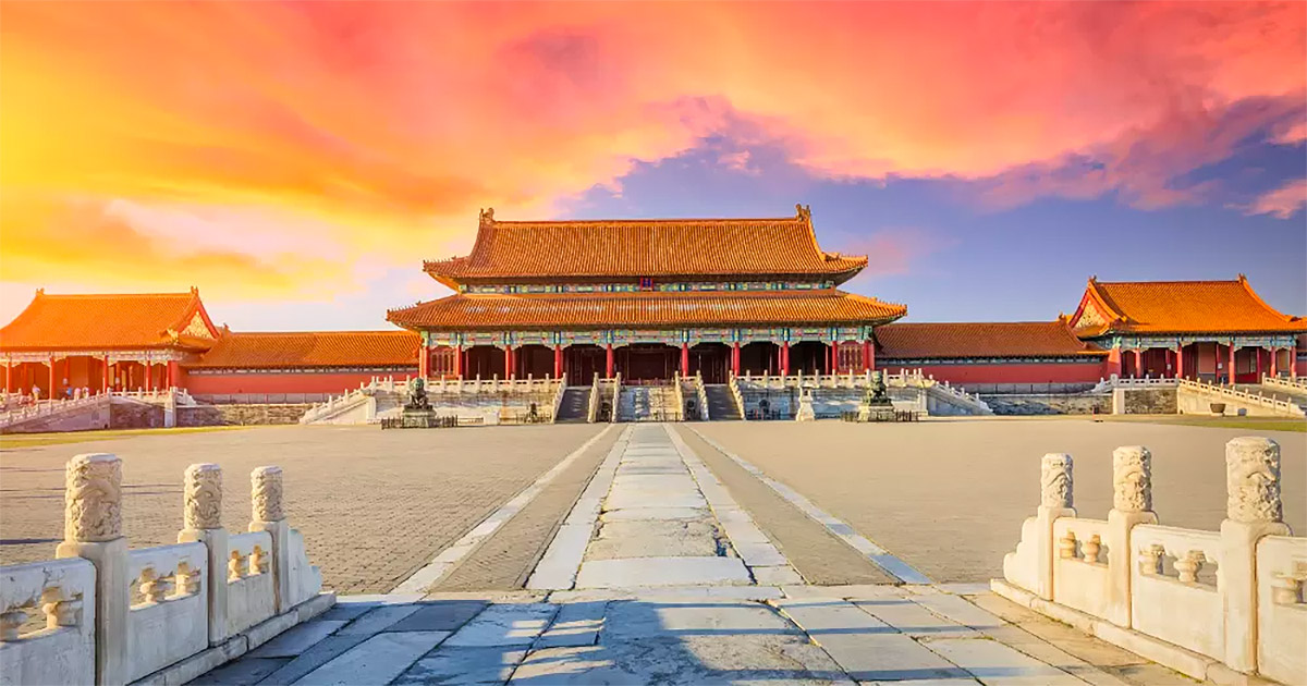 *Chine* Vols vers Pékin pour ~560€ (40% de réduction)
