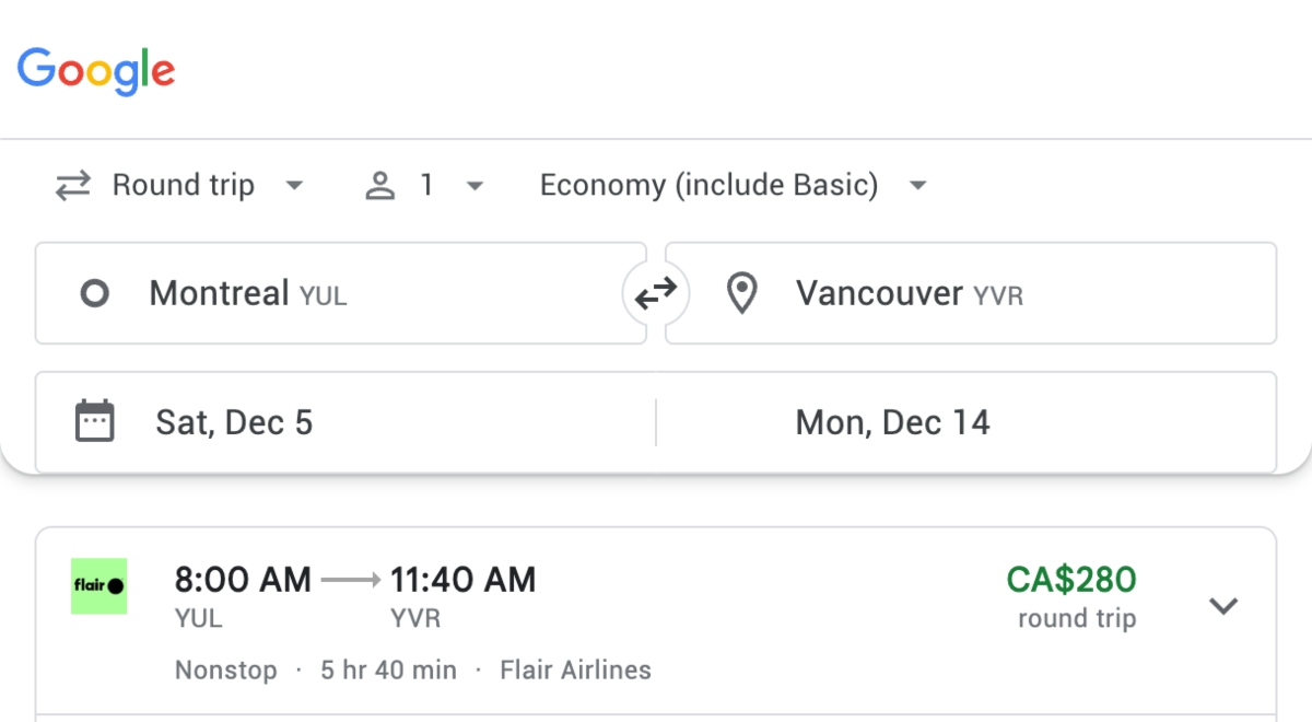 *Colombie-Britannique* Vols vers Vancouver pour ~280$ (48% de rabais)