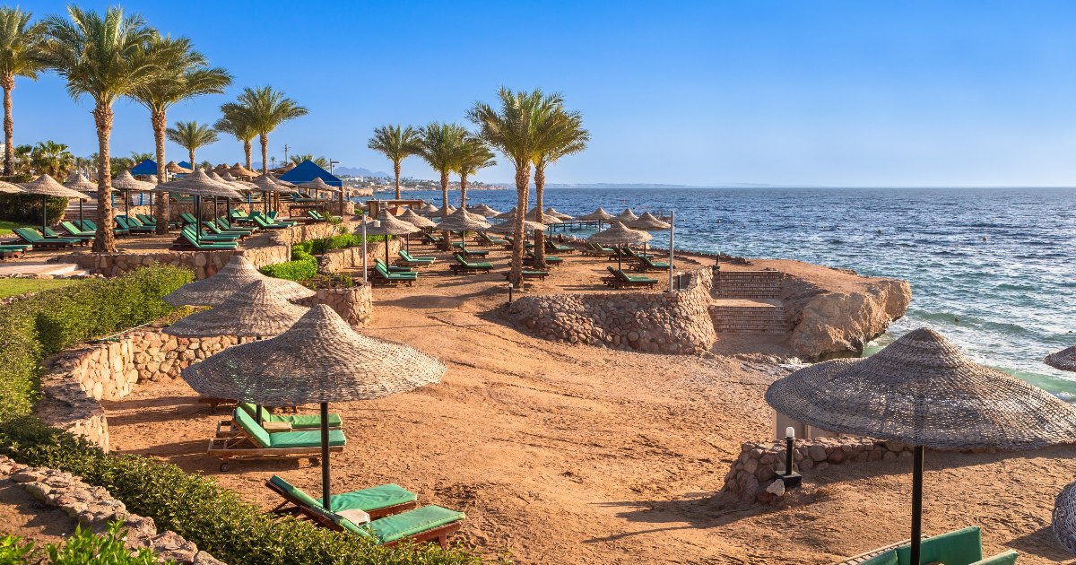 *Égypte* Vols vers Charm el-Cheikh pour ~110€ (70% de réduction)