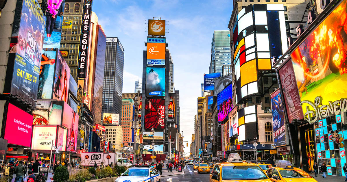 *États-Unis* Vols vers New York pour ~340€ (45% de réduction)