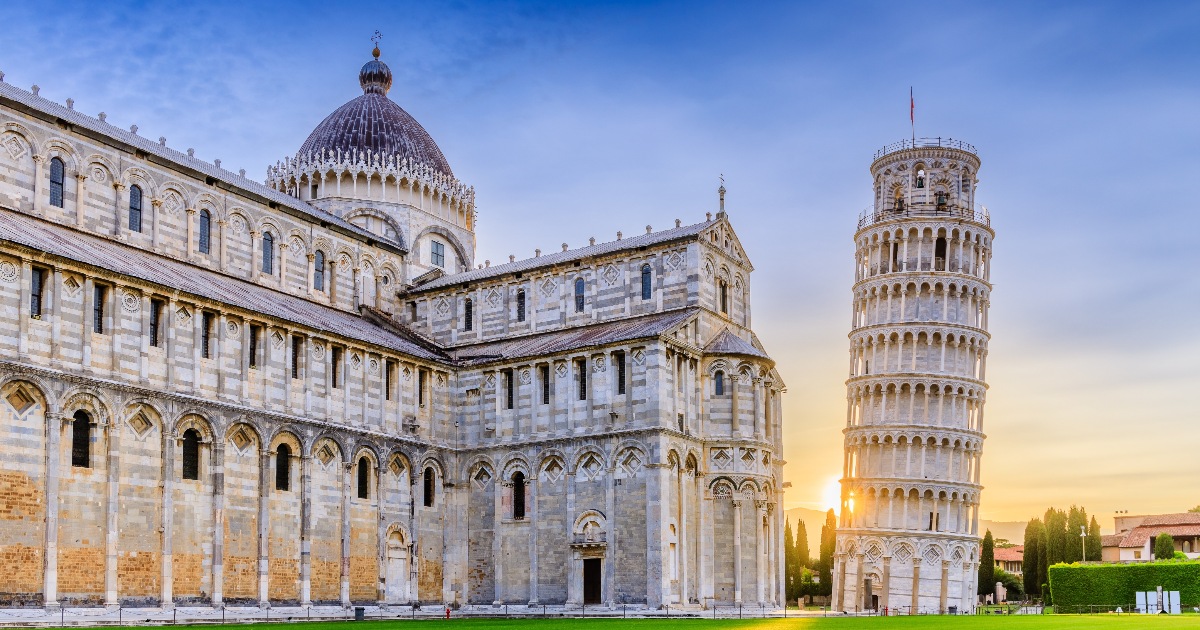 *Italie* Vols vers Pise pour ~30€ (68% de réduction)