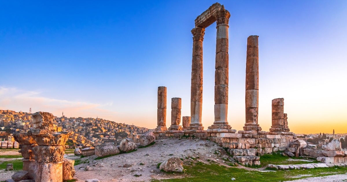 *Jordanie* Vols vers Amman pour ~80€ (88% de réduction)