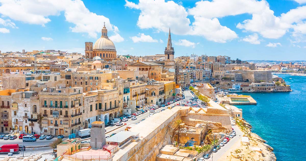 *Malte* Vols vers La Valette pour ~40€ (76% de réduction)