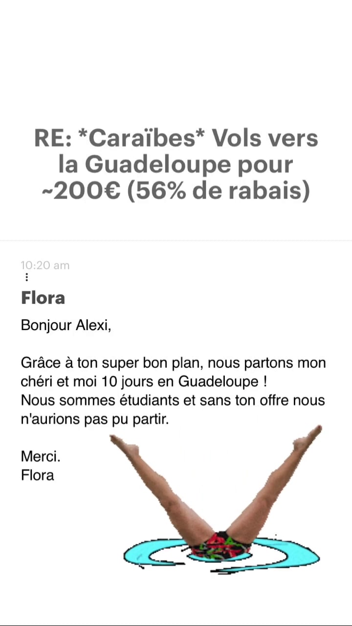 Témoignages, commentaires et reviews Les Vols d'Alexi Témoignages, commentaires et reviews Les Vols d'Alexi