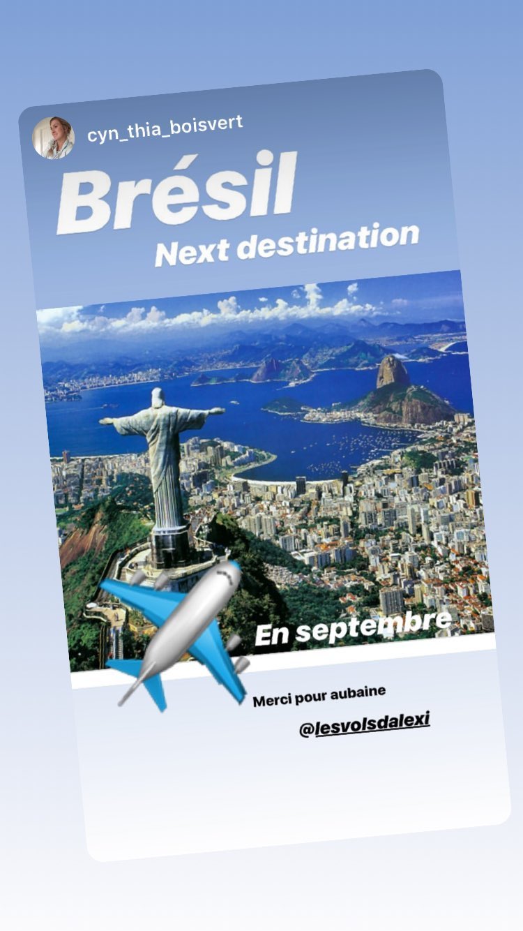 Merci pour l'aubaine @lesvolsdalexi